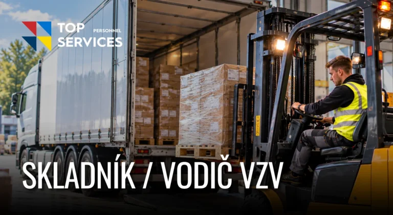 Skladník – vodič VZV